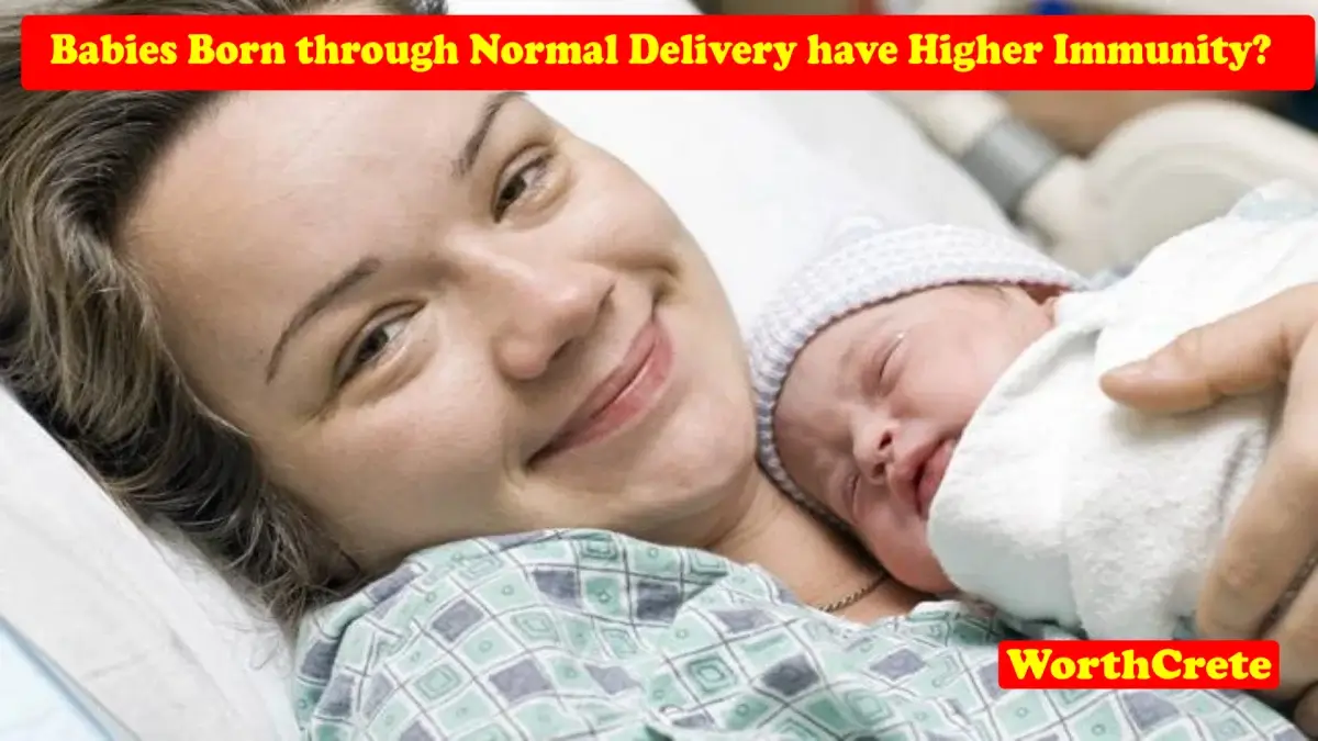 Babies Born Through Normal Delivery Have Higher Immunity